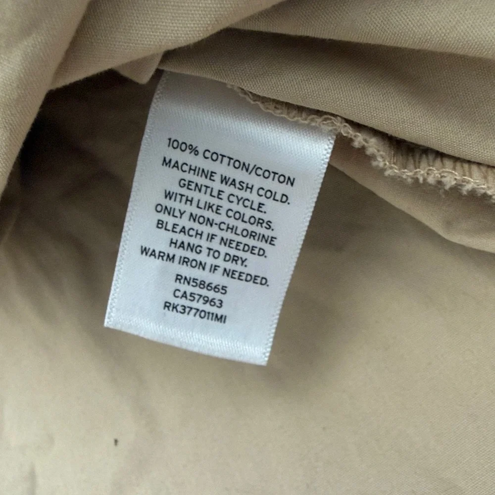 3/$10 Abound Tan Sleeveless Jacket Outerwear - Picture 3 of 7